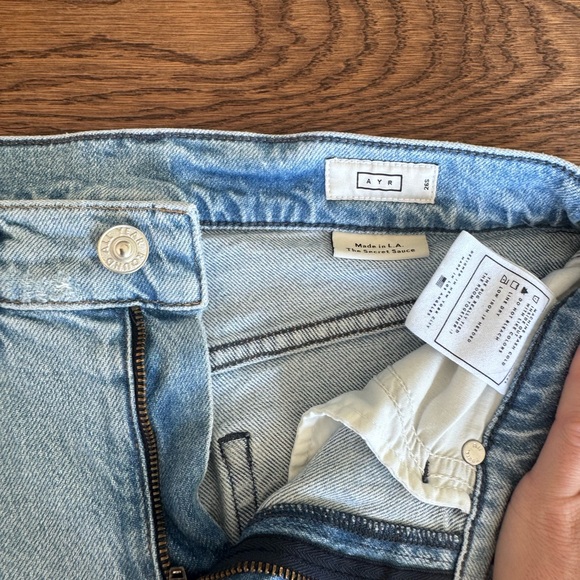 NEW AYR Secret Sauce Heirloom Jeans 26 S - Picture 5 of 6